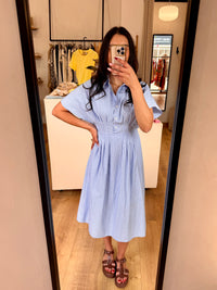 Robe longue bleu - Ambre