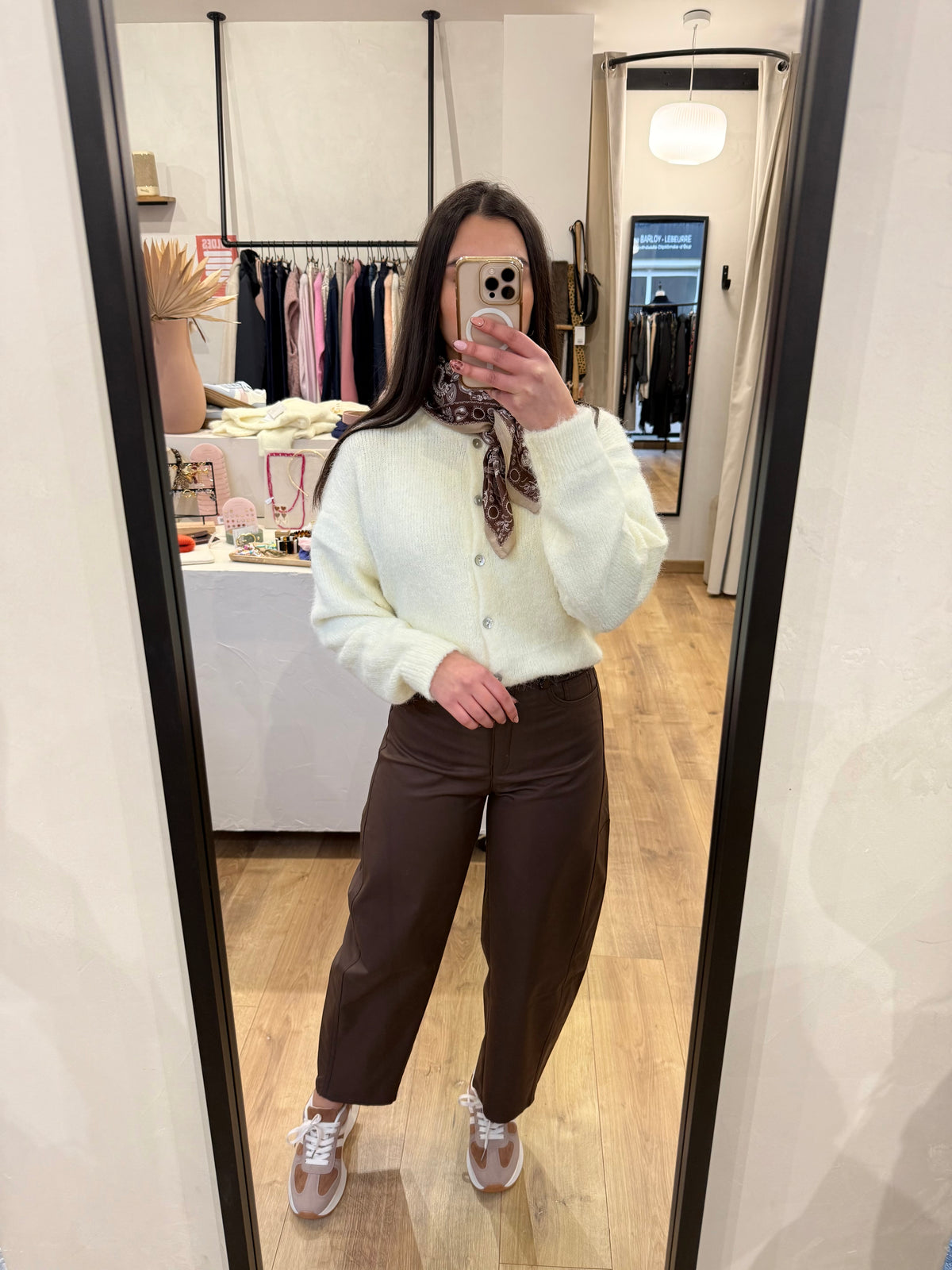 Pantalon ballon choco - Alex