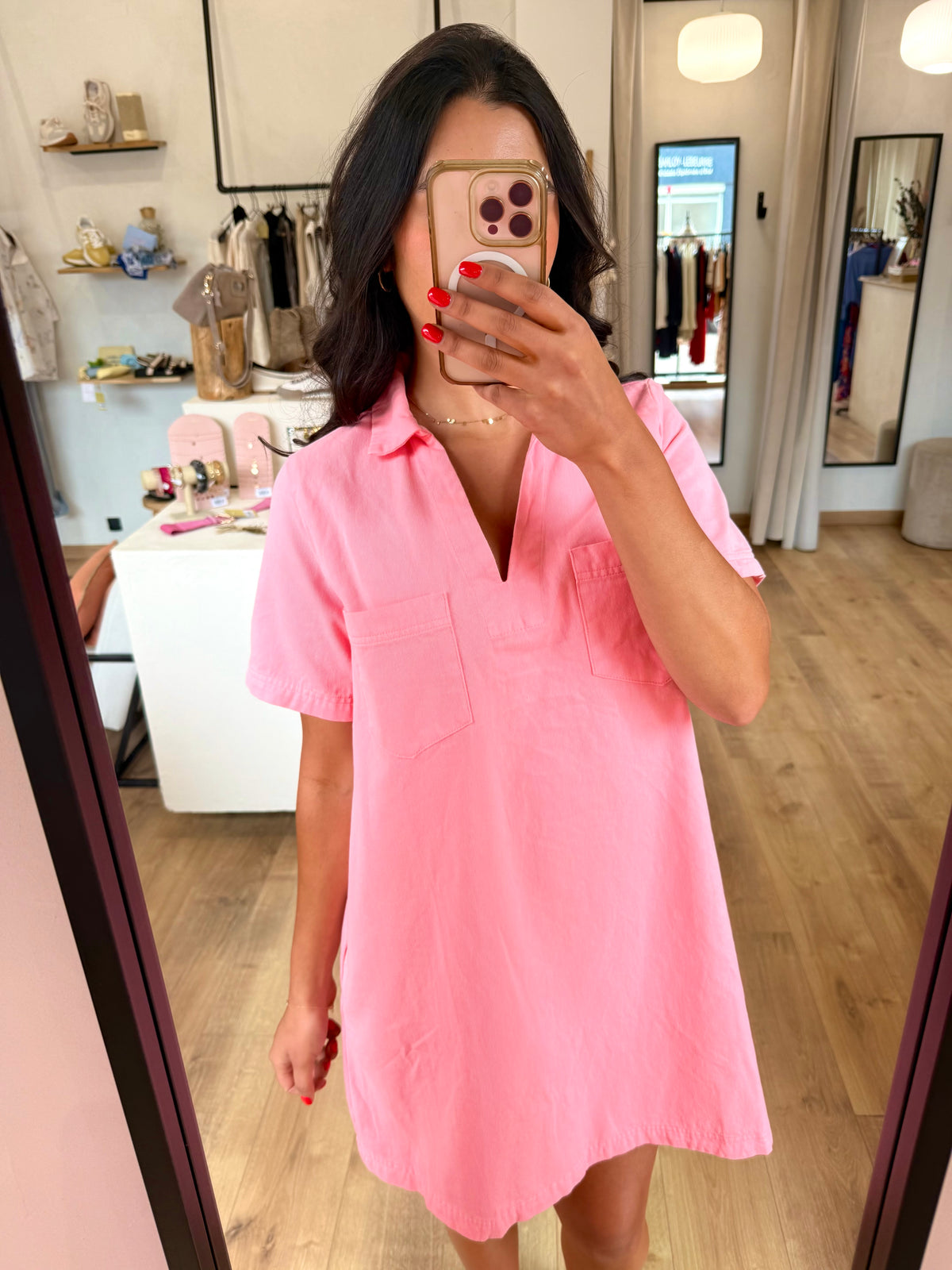 Robe rose - Elisa