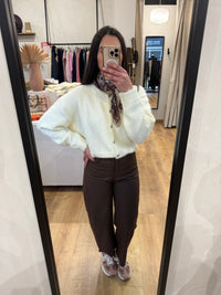 Pantalon ballon choco - Alex