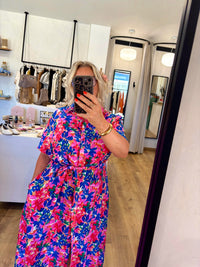 Robe Motifs Bleu GT - Hugo