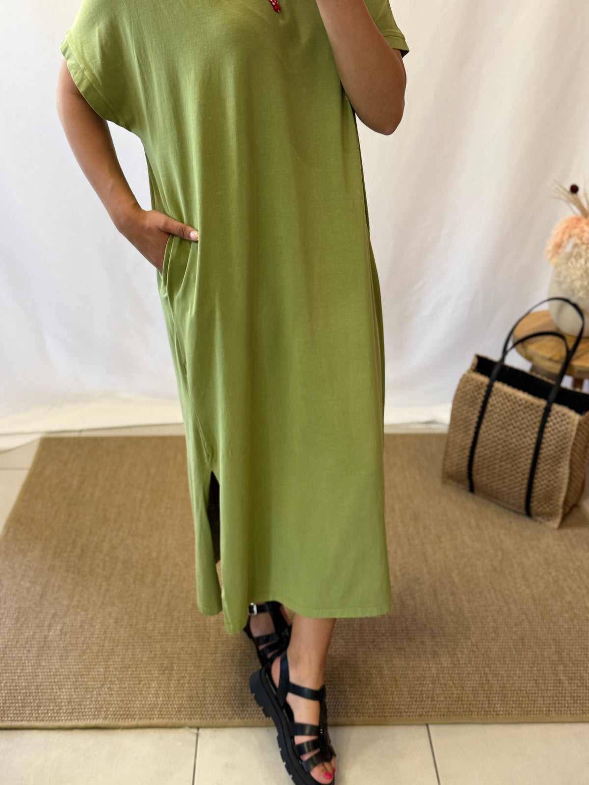 Robe tee shirt olive - Clodi
