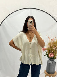 Gilet beige - Josepa