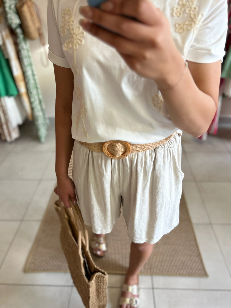 Short lin Beige - Astrid