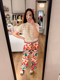 Haut crochet beige - Mya