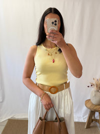 Top jaune - Celia