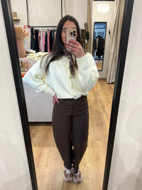 Pantalon ballon choco - Alex