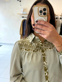 Blouse kaki - Olivia