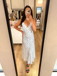 Robe longue pois - Clara