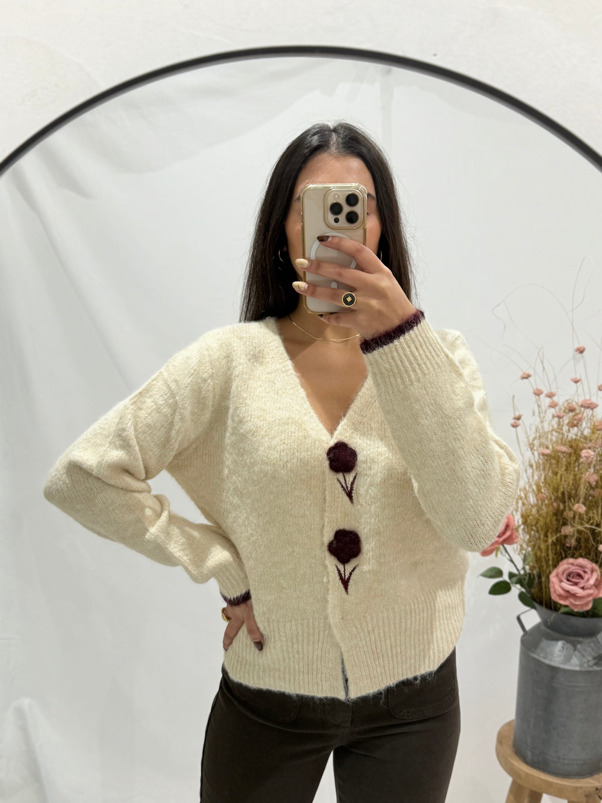 Gilet beige - Noelie