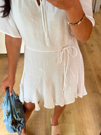 Robe Blanc - Lina