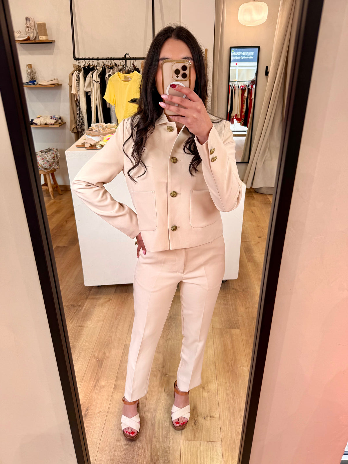 Pantalon beige - Hortence