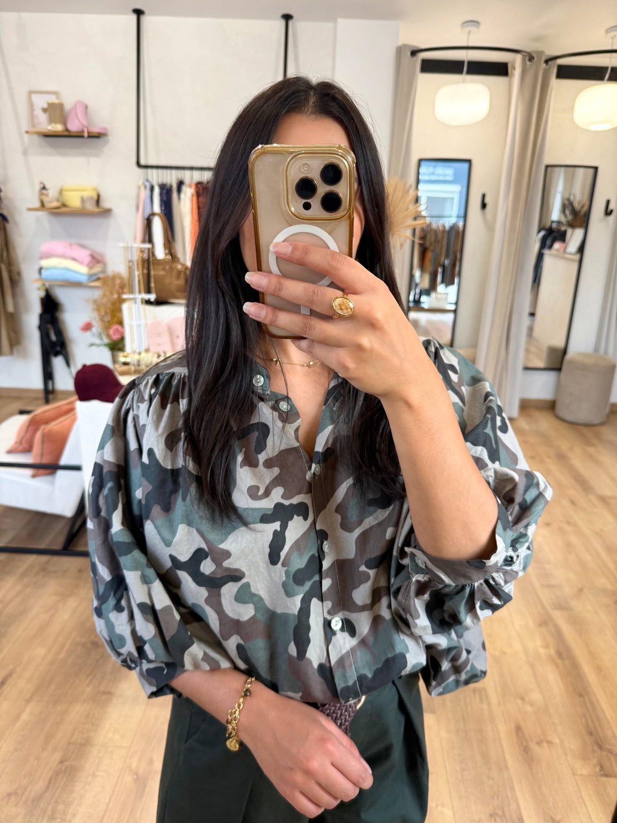 Blouse camouflage - Mia