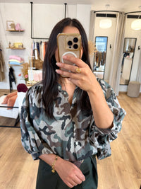 Blouse camouflage - Mia