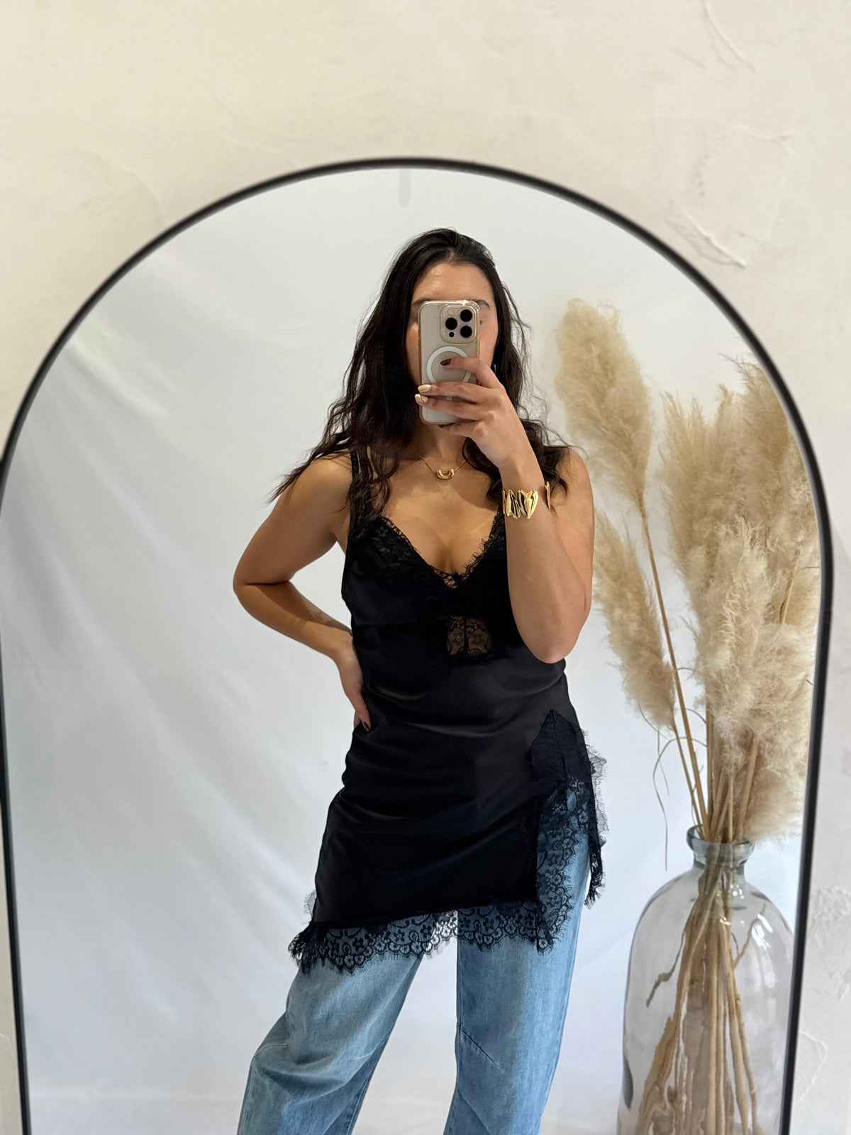 Top noir dentelle - Iruis