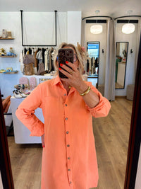 Robe orange gt - Elisa