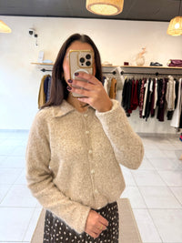 Gilet taupe - Manon