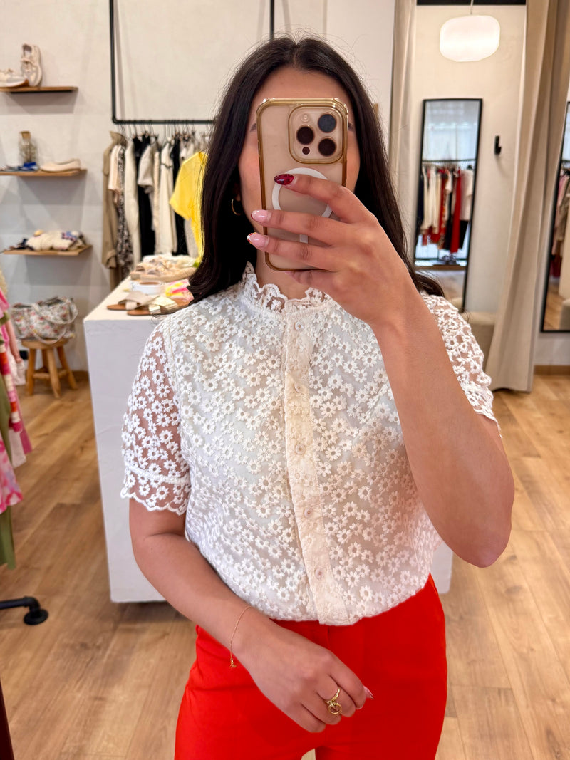 Blouse beige - Tom