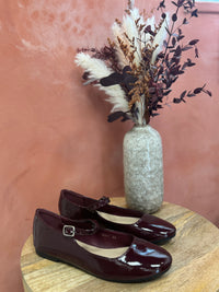 Ballerine bordeaux - Aurel