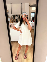 Robe beige - Elisa