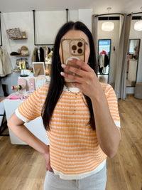 Haut orange - Helena