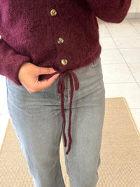 Gilet bordeaux - Manon