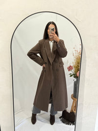 Manteau long choco - Polio