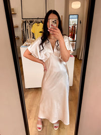 Robe longue champagne - Léna