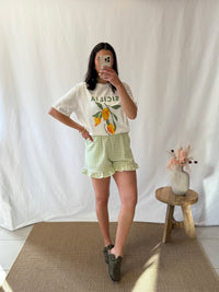 Short vichy vert - Riam