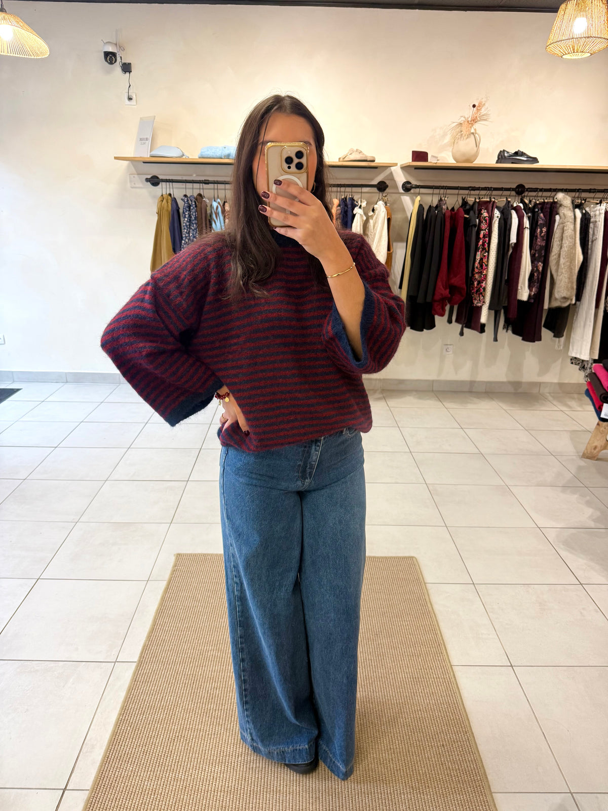 Pull marine rayures - Eva