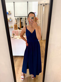 Robe longue marine - garan