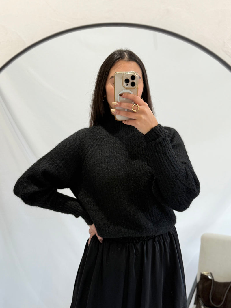 Pull noir - Aurel