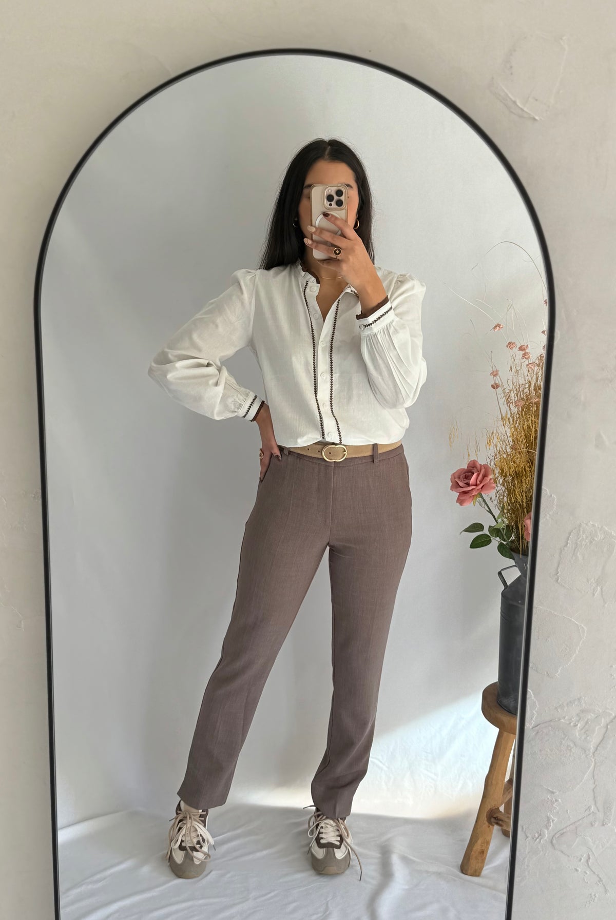 Pantalon taupe - Hortence