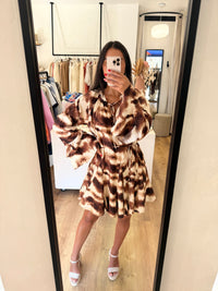 Robe choco motifs - Isaline
