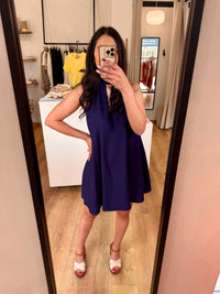 Robe courte marine - Mila