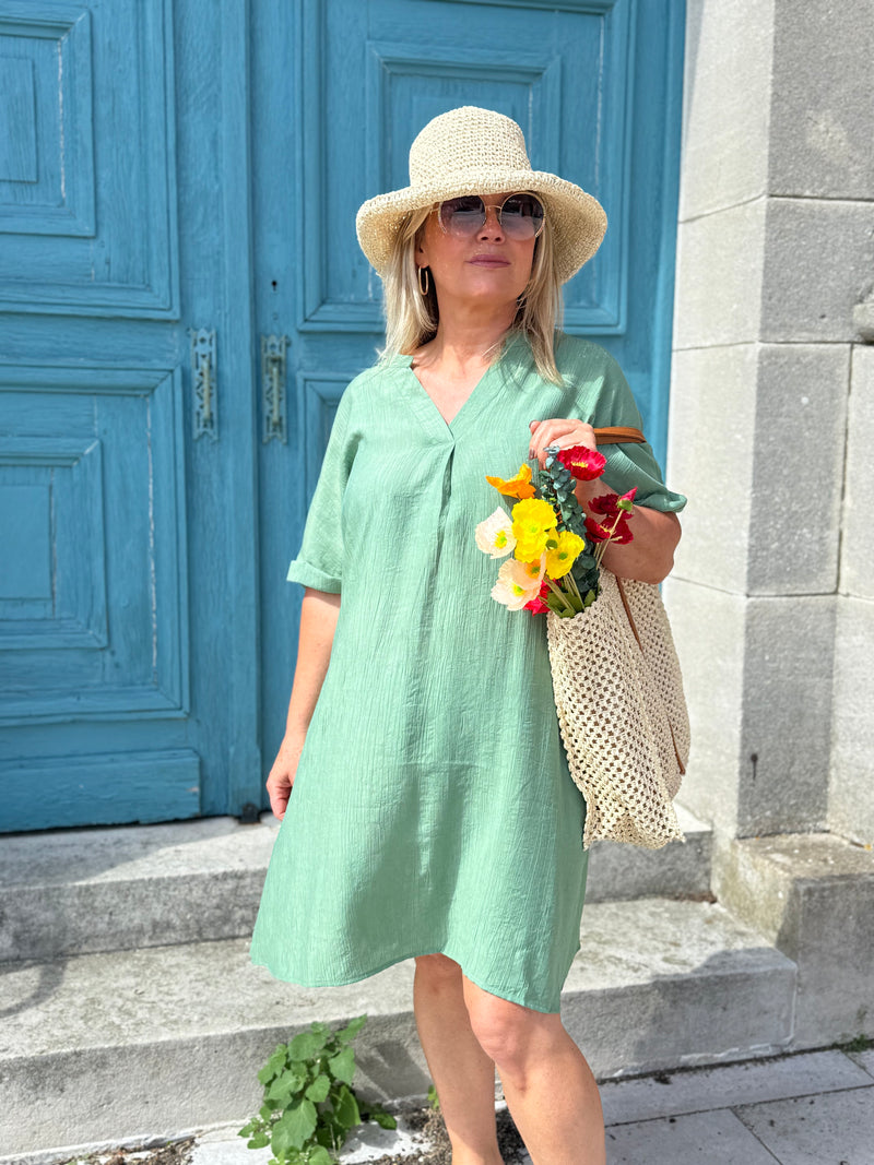 Robe kaki  - Eloane