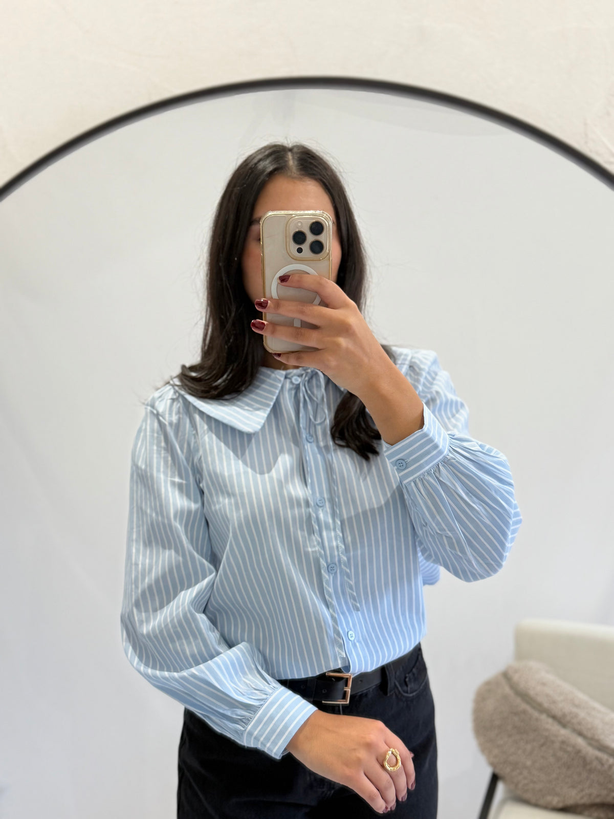 Blouse rayure bleu - Rosie
