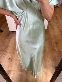 Robe longue vert d’eau - Mila