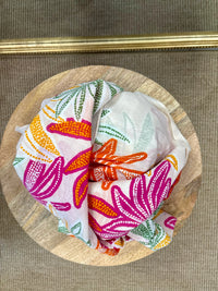 Foulard fleurie fushia - Oscar