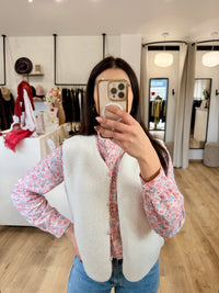 Gilet beige - Fleurie