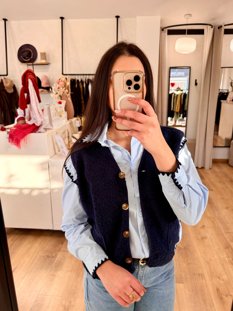 Gilet bleu marine - Valas