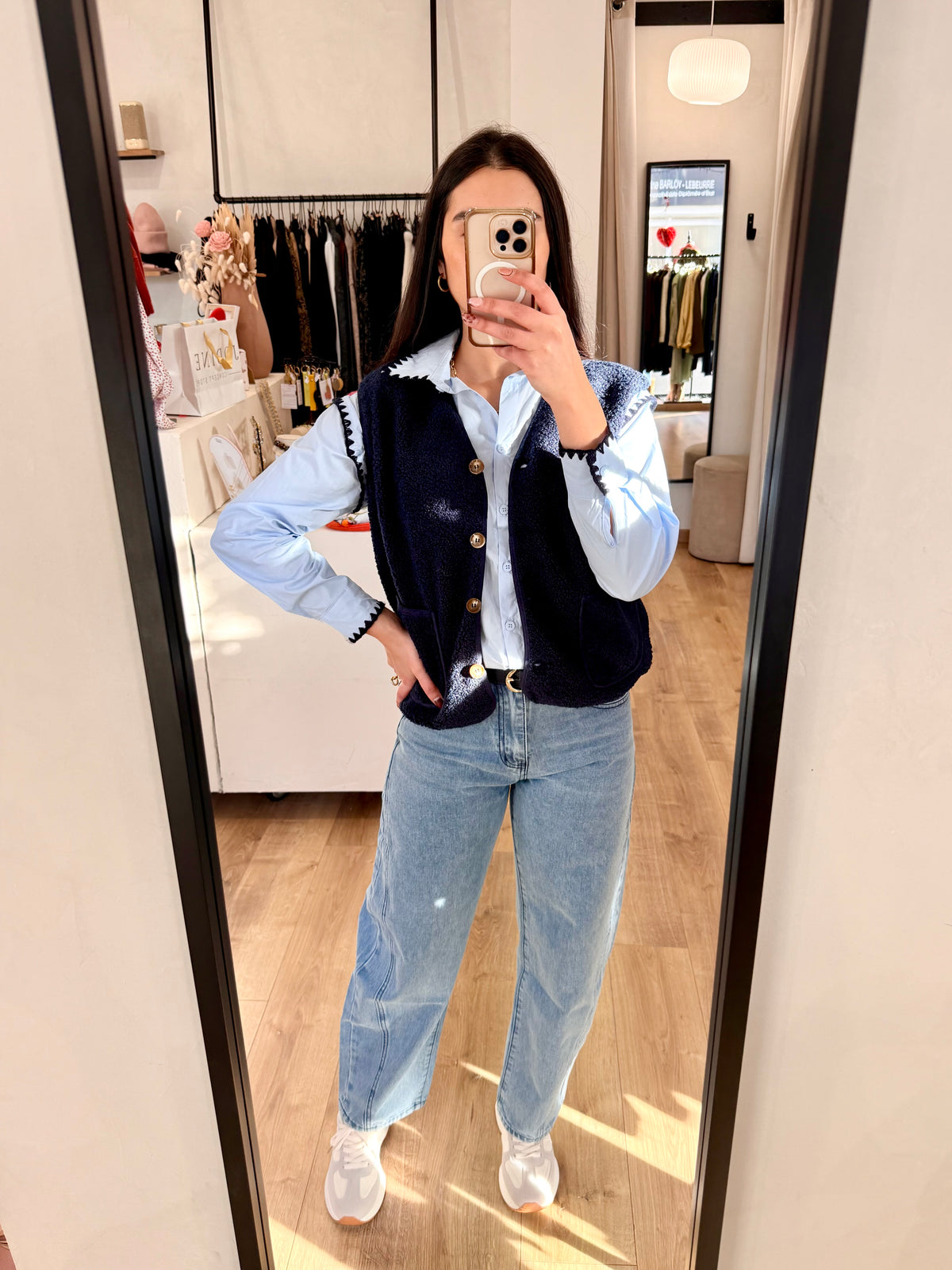 Gilet bleu marine - Valas