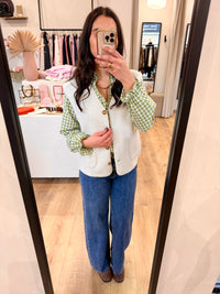 Gilet écru  - Ariel