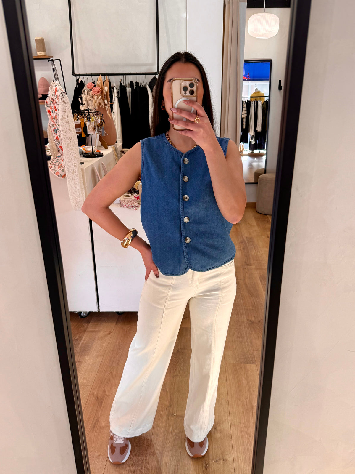 Gilet jean - Charlotte