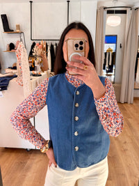 Gilet jean - Charlotte