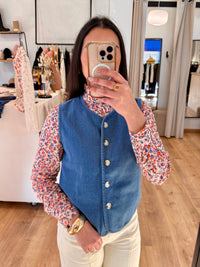 Gilet jean - Charlotte