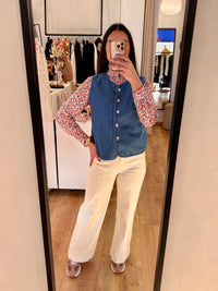 Gilet jean - Charlotte