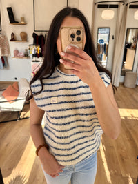 Haut bleu marine - Adele