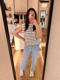 Haut bleu marine - Adele