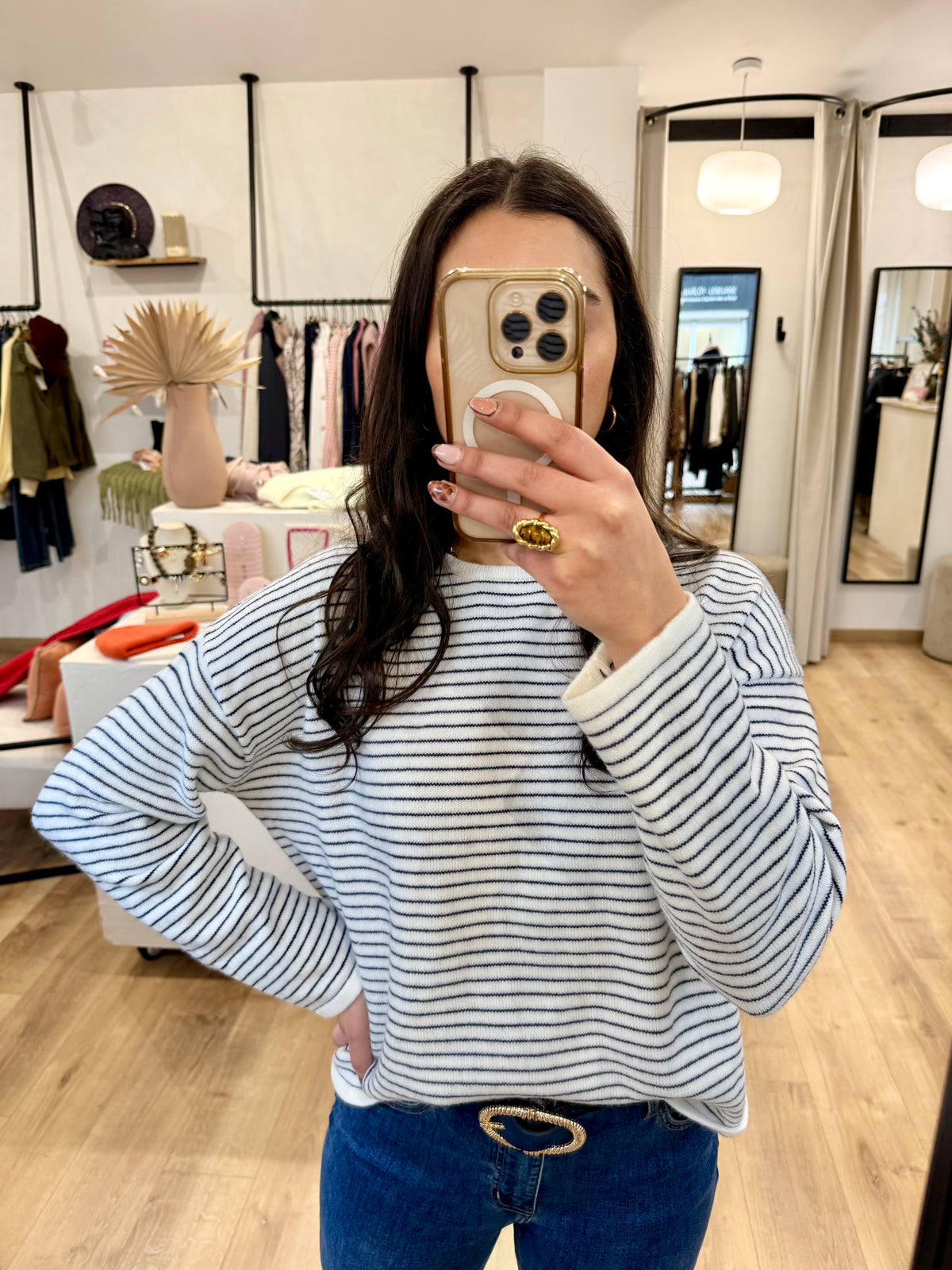 Haut marinière Marine - Maelle